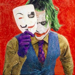 Joker save the mask