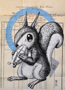 alessio-bolognesi-bombing-squirrel_42x30cm_2016