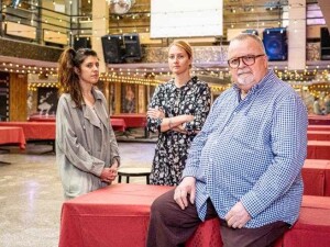 Antonio di Furia con le figlie Marina e Veronica