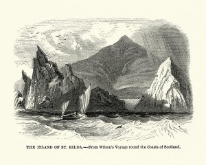 Island of St Kilda, Scotland, 19th Century