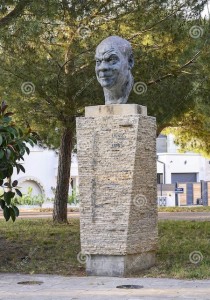 BUSTO SULLA COSTA AZZURRA DEDICATO A SIDNEY BECHET 