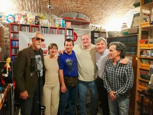 Franco Lazzari con Fabio Treves, Simona Adele Marazzi, Manuel Lucena, Canio Caprarella e Wish Key