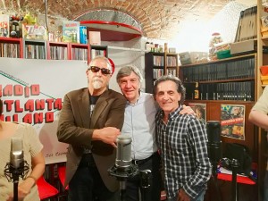 Franco Lazzari con Fabio Treves e Wish Key