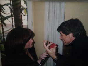 Alessandra Riccetti con Gianni Morandi