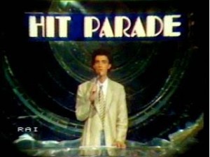 Nino Rosà, già conduttore di "Hit Parade", edizione estiva di Discoring (Rai 1)