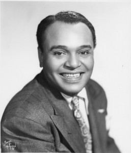 Lucky Millinder poses for a studio portrait in 1948 in the United States. (Photo by Gilles Petard/Redferns)