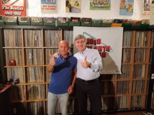 DJ Roberto Forti con Franco Lazzari