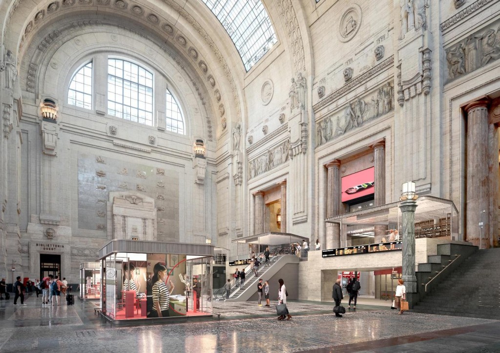 Galleria ex Biglietteria Rendering